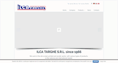 Desktop Screenshot of ilcatarghe.it